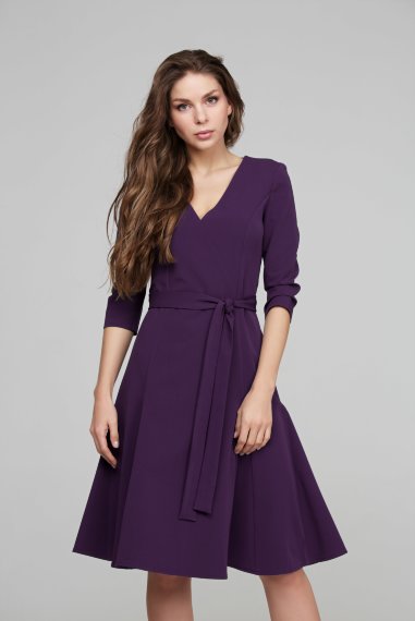 Романтичное платье из ткани гальяно - 2